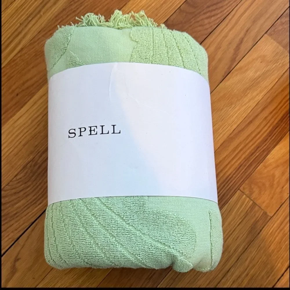New Free People Spell Seashell Towel One Size
